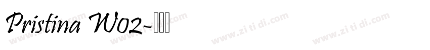 Pristina W02字体转换